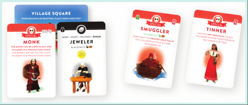 Playing a Monk and a Jeweler as the 2 Build Actions; playing Smuggler and Tinner do not consume Build Actions